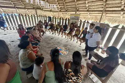 notícia: Povos indígenas avançam no diálogo sobre COP 30 em Caravana no Oeste do Pará