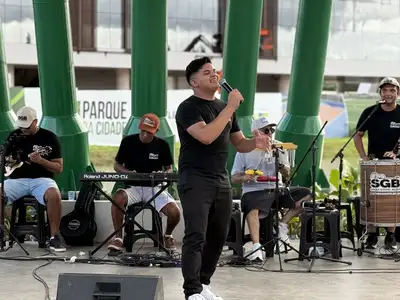 notícia: Parque da Cidade tem apresentações gratuitas no Anfiteatro neste domingo, 13