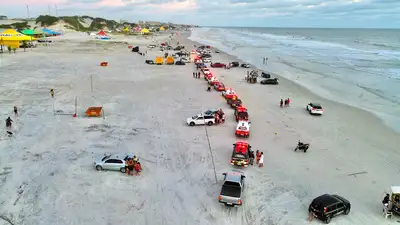 notícia: Em Salinas, o patrulhamento na extensão das praias do Atalaia e Farol começa às 6h