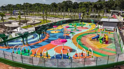 notícia: Parque da Cidade: 'Esplanada das Fontes' começa a funcionar nesta quinta-feira (17/07)