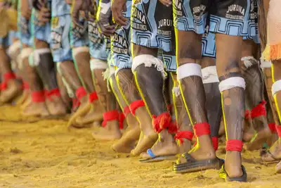 notícia: Abertura oficial do Festival de Cultura e jogos do Xingu reúne Estado mais de 900 indígenas em celebração histórica