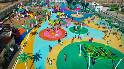 galeria: PARQUE DA CIDADE - acessibilidade / esplanada das fontes