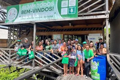 notícia: Ações educativas da ADEPARÁ nas praias do Estado ajudam a prevenir doenças e pragas