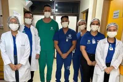 notícia: Equipe multidisciplinar do HGT garante cuidado integral aos pacientes em Tailândia