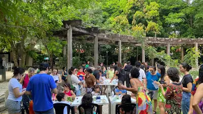 notícia: Mangal das Garças promove oficina gratuita de produção de tintas naturais neste domingo (27)