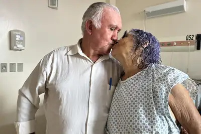 notícia: Hospital Regional da Transamazônica é cenário de amor na melhor idade