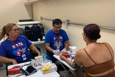 notícia: Hemopa realiza primeira campanha de doação de sangue na Usina da Paz de Benevides