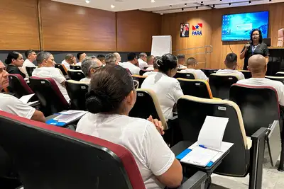 notícia: Detran inicia formação para agentes de fiscalização e operação de trânsito da Guarda Municipal da Segbel, em Belém