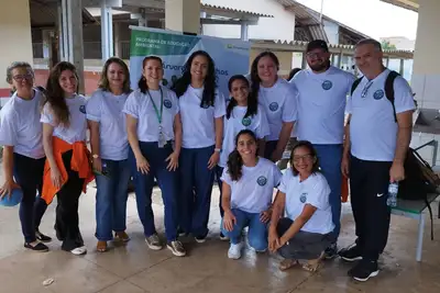 notícia: Em Belém, unidade escolar promove Caminhada Ecológica em celebração ao Dia do Estudante