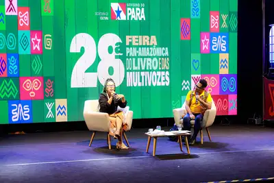 galeria: Feira do Livro Arena Multivozes Marcos Cajé e Marley Antônia