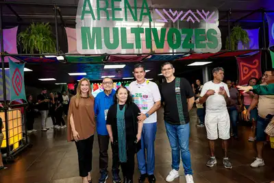 notícia: Governador visita a 28ª Feira Pan-Amazônica do Livro e destaca presença e o prestígio do público