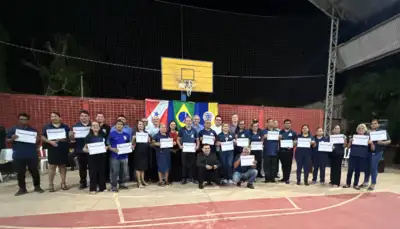 notícia: Estado reforça parceria com a comunidade na posse da diretoria do Conseg, em Santarém 
