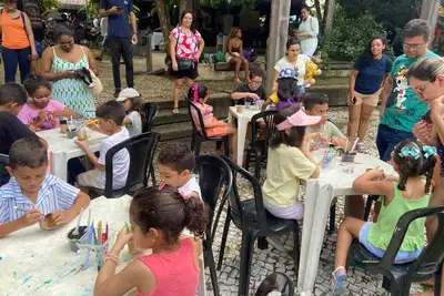 notícia: Mangal das Garças promove Oficina de Produção de Boi-Bumbá alusiva ao Dia do Folclore