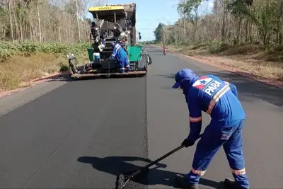 notícia: Avanço das obras da PA-151 impulsiona desenvolvimento no Baixo Tocantins