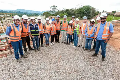 notícia: Governador vistoria obras de construção da 2ª Usina da Paz em Parauapebas neste sábado