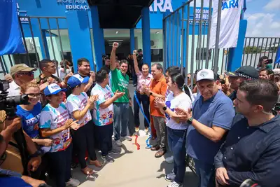 notícia: Governo entrega a 12ª creche do Estado e consolida a Educação Infantil em Igarapé-Açu