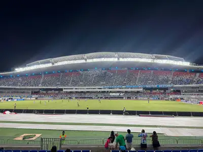 notícia: Novo Mangueirão recebe famílias em jogo da Série B e reforça imagem de estádio seguro