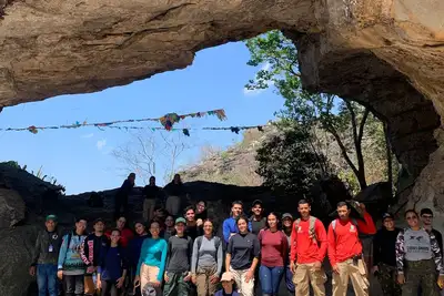 notícia: Aula no Parque Estadual da Serra dos Martírios/Andorinhas une teoria e prática