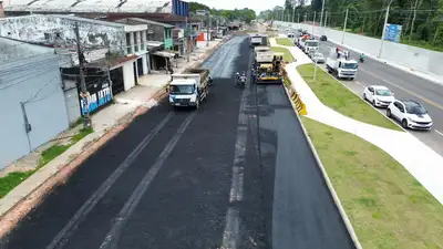 notícia: Obra da Nova Rua da Marinha avança com interdição a partir desta quinta-feira (18)