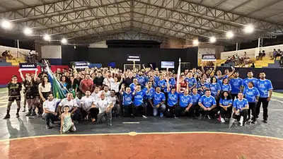 notícia: Governo do Pará realiza 8ª etapa da regional Araguaia dos Jogos Abertos em Xinguara