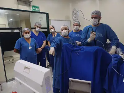 notícia: Hospital Santarém avança em cirurgias minimamente invasivas para cálculos renais