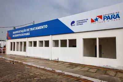 notícia: Governo do Pará entrega em outubro a maior Estação de Tratamento de Esgoto do estado