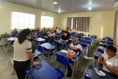 notícia: Ação integrada envolve estudantes na prevenção a Infecções Sexualmente Transmissíveis