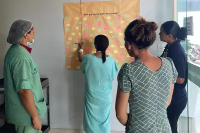notícia: Hospital Regional Público do Leste enfatiza o cuidado com a saúde mental