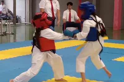 notícia: Atletas da Escola de Karatê do Instituto de Ensino de Segurança participam de torneio em preparação para o Campeonato Brasileiro