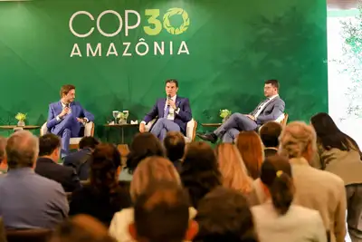 notícia: Em Brasília, Helder Barbalho defende COP30 como a "COP da implementação"