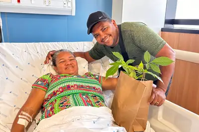 notícia: Pacientes em processo de alta ganham mudas de espécies típicas da região amazônica, no Hospital da Mulher do Pará  