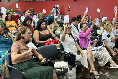 notícia: 3ª Conferência Estadual de Direitos Humanos define propostas e delegados para etapa nacional