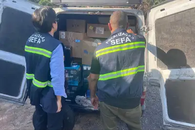 notícia: Sefa apreende 370 garrafas de bebidas alcoólicas em Marabá 