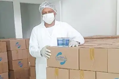 notícia: Cosanpa mantém tradição e doa 45 mil copos de água aos romeiros do Círio 2025