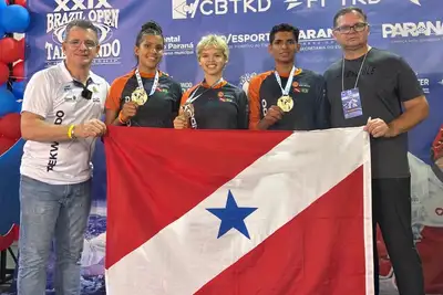 notícia: Talentos paraenses do taekwondo levam o Estado do Pará ao pódio nacional