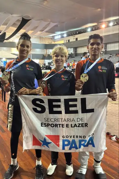 notícia: Talentos paraenses do taekwondo levam o Estado do Pará ao pódio nacional