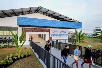 notícia: Terminal Hidroviário de Icoaraci é o novo ponto de partida do Círio Fluvial de 2025