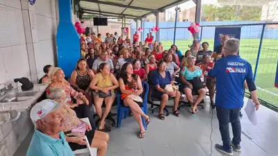 notícia: Mais de 150 mulheres participam de ações de saúde e autocuidado da ParáPaz