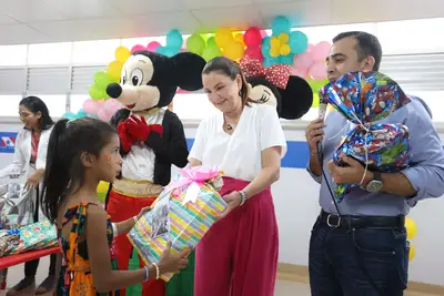 notícia: Vice-governadora participa da festa do Dia das Crianças na Clínica Pediátrica do HC em Belém
