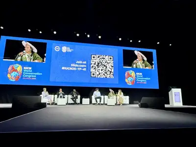 notícia: Pará reforça liderança indígena em congresso internacional sobre riscos climáticos globais