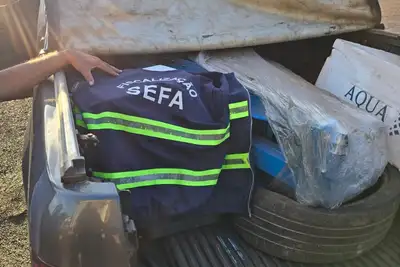 notícia: Sefa apreende equipamento no valor de R$ 50 mil em Serra do Cachimbo