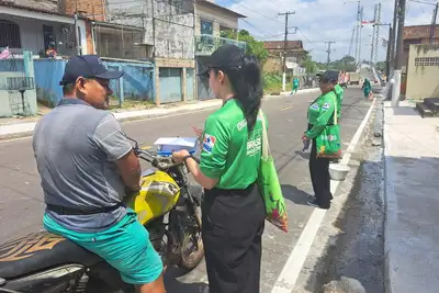 notícia: Detran orienta população sobre trânsito na área da nova ponte do Outeiro