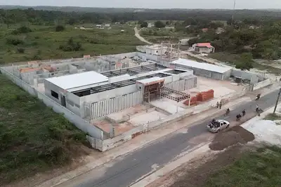 notícia: "Creches Por Todo o Pará": unidade do município de Ourém alcança 60% de obras concluídas