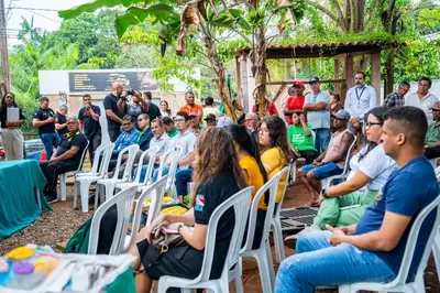 notícia: Semas fortalece agricultura familiar em Serra Pelada com entrega de equipamentos à cooperativa