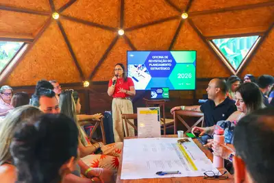 notícia: Santa Casa do Pará realiza planejamento estratégico para 2026