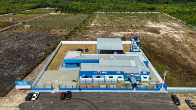 notícia: Construção de creche em Magalhães Barata já está em fase de conclusão