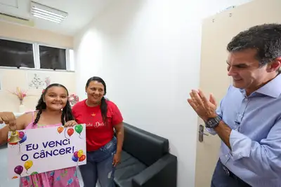 notícia: Governo entrega novas salas e equipamentos ao Oncológico Infantil com investimento de R$ 5,7 milhões em infraestrutura hospitalar