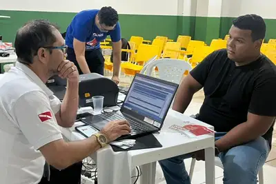 notícia: Fundação Hemopa realiza campanha de doação de sangue no Centro Universitário da Amazônia