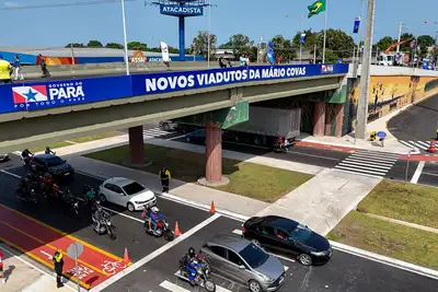notícia: Governo do Pará amplia mobilidade na Região Metropolitana de Belém com entrega de novo viaduto