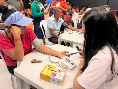 notícia: Usina da Paz Icuí-Guajará celebra aniversário com ação de saúde e cidadania em Ananindeua